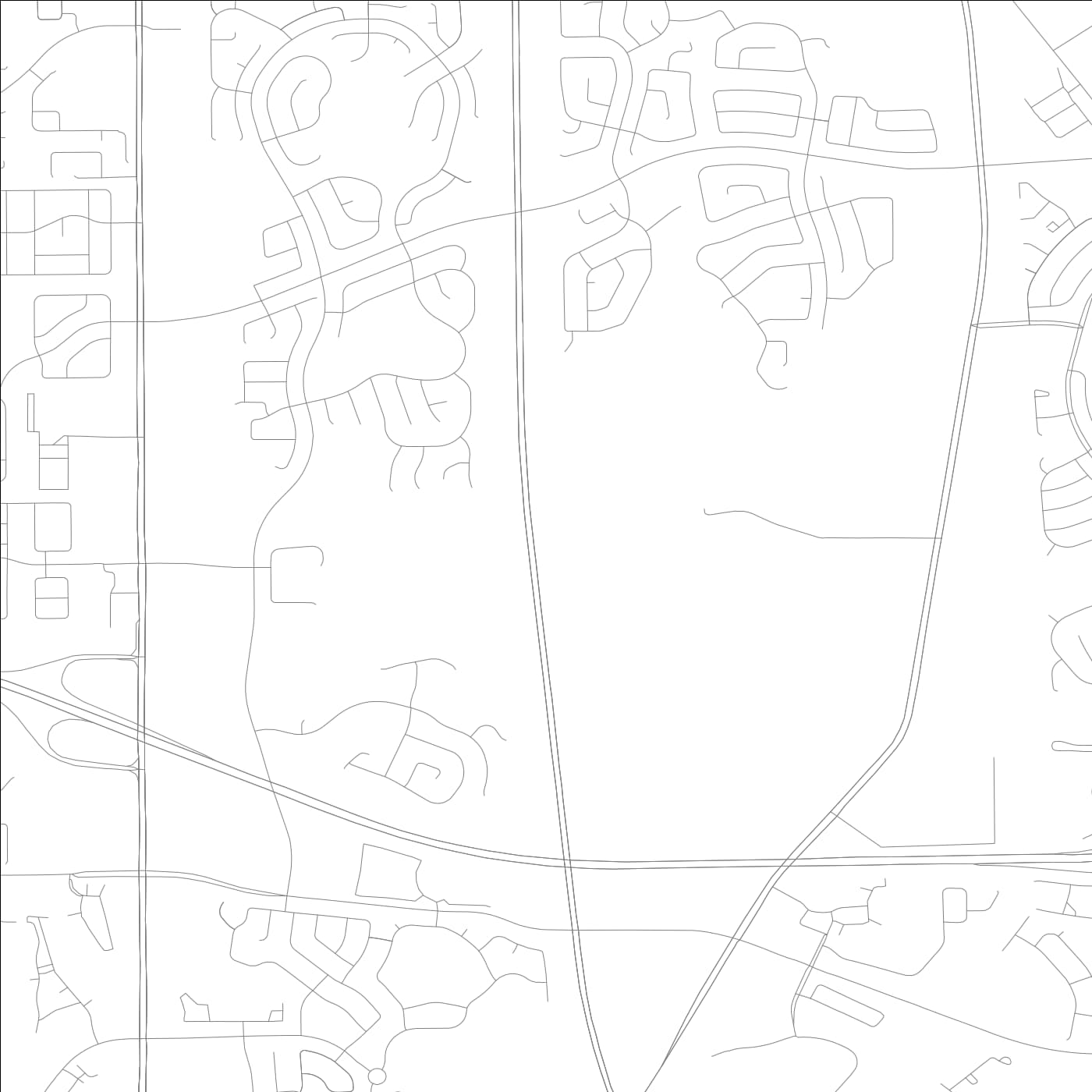 ROAD MAP OF SOUTHCHASE, FLORIDA BY MAPBAKES