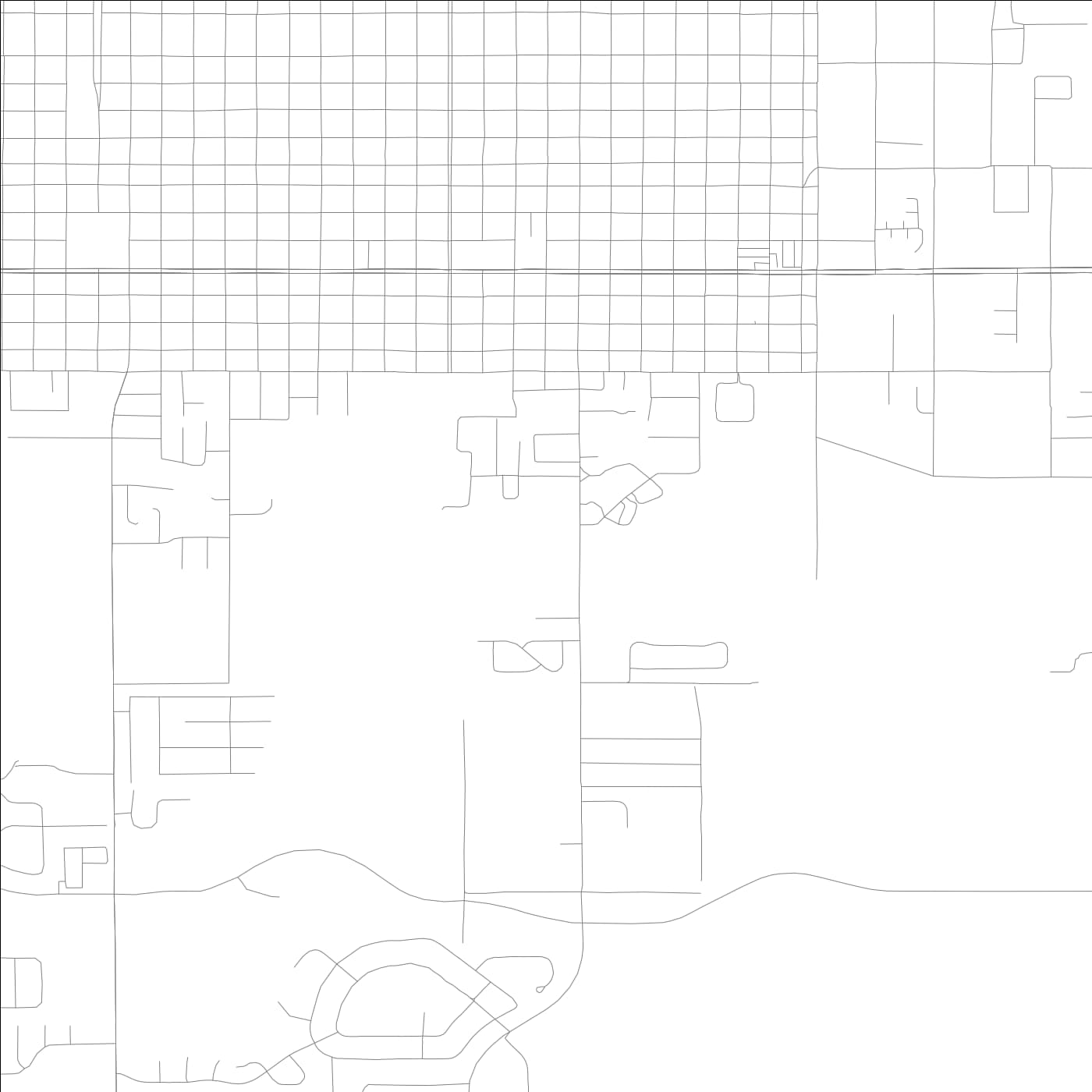 ROAD MAP OF ST CLOUD, FLORIDA BY MAPBAKES