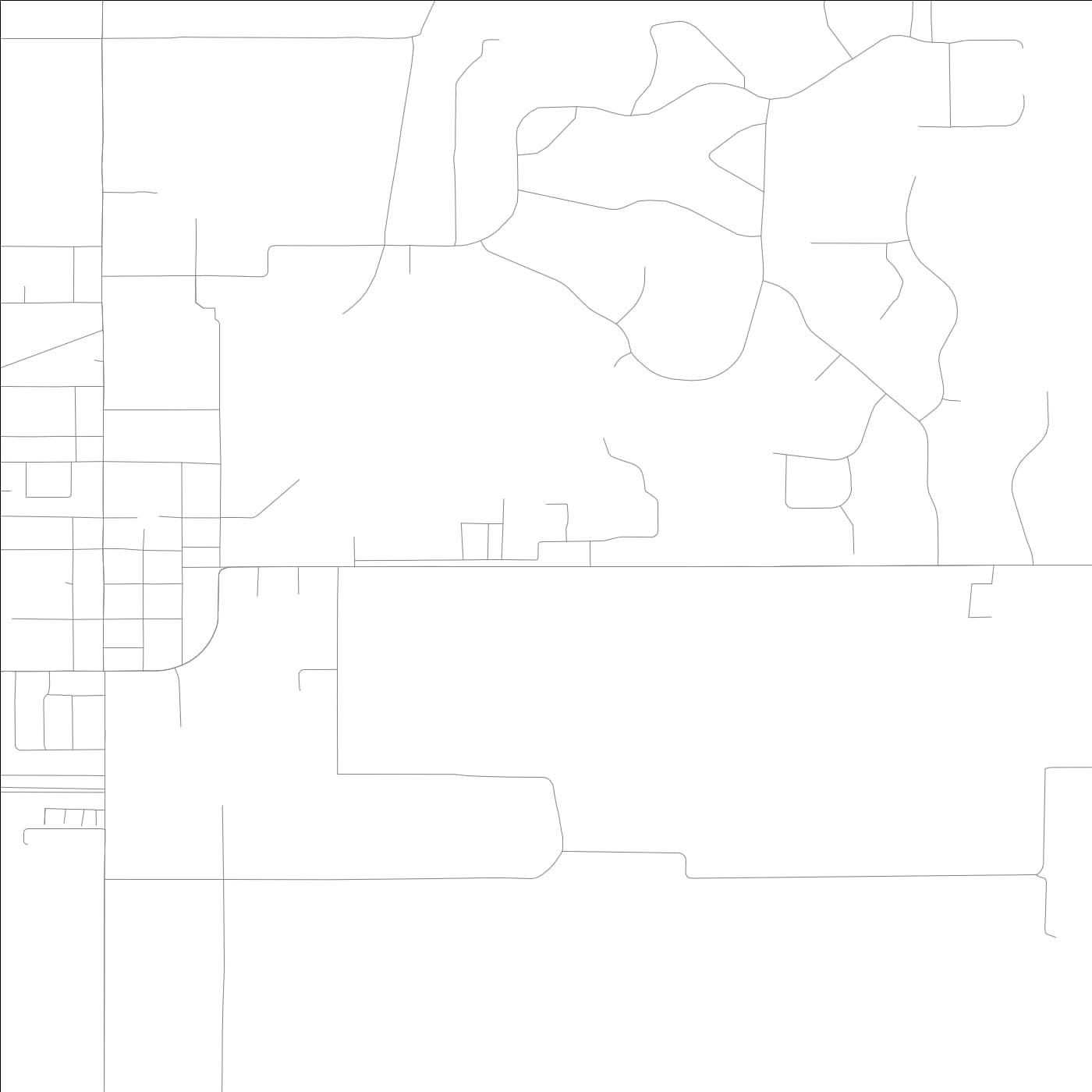 ROAD MAP OF ST LEO, FLORIDA BY MAPBAKES