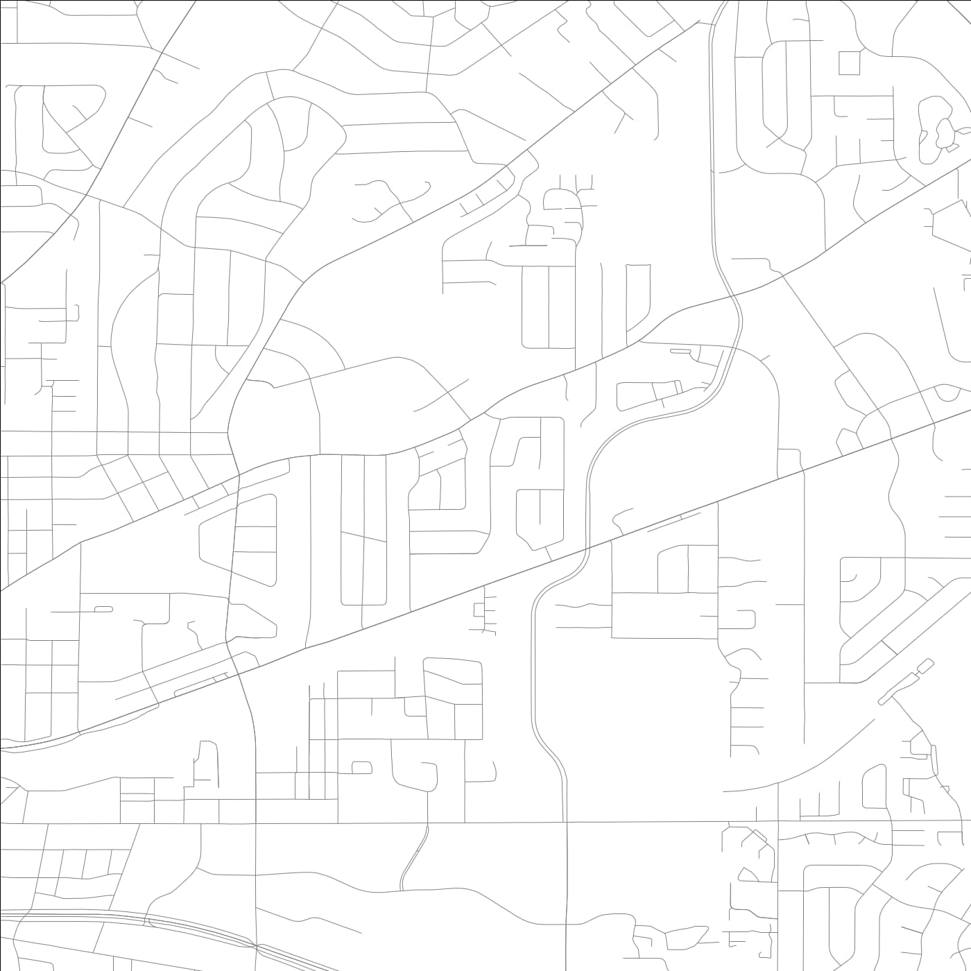 ROAD MAP OF TALLAHASSEE, FLORIDA BY MAPBAKES