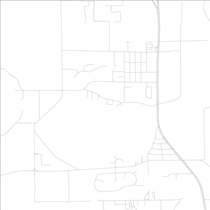 ROAD MAP OF TANGERINE, FLORIDA BY MAPBAKES