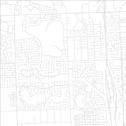 ROAD MAP OF THE CROSSINGS, FLORIDA BY MAPBAKES