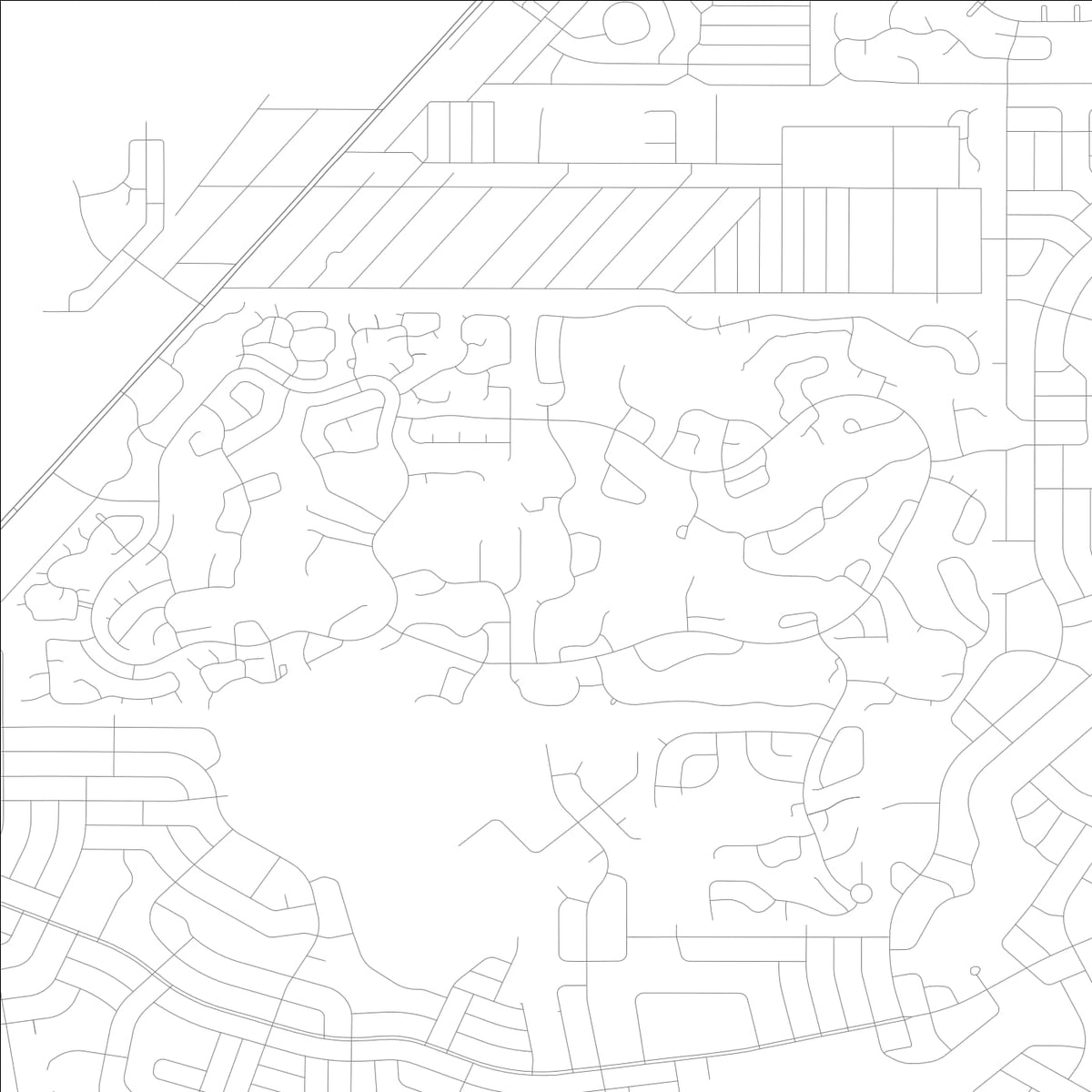ROAD MAP OF TIMBER PINES, FLORIDA BY MAPBAKES