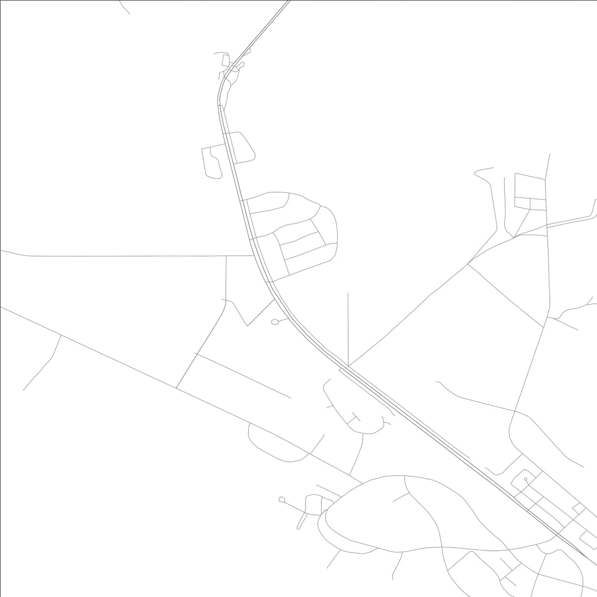 ROAD MAP OF TYNDALL AFB, FLORIDA BY MAPBAKES