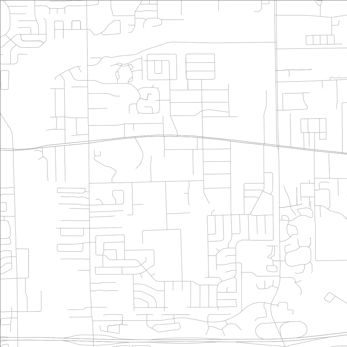 ROAD MAP OF UNION PARK, FLORIDA BY MAPBAKES