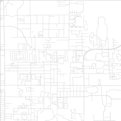 ROAD MAP OF UNIVERSITY, FLORIDA BY MAPBAKES