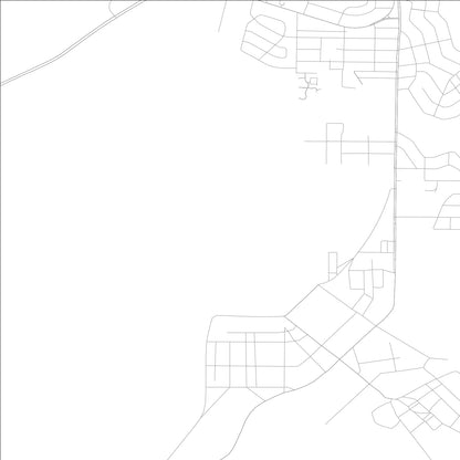 ROAD MAP OF VALPARAISO, FLORIDA BY MAPBAKES