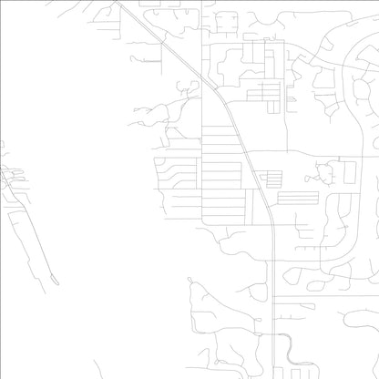 ROAD MAP OF VAMO, FLORIDA BY MAPBAKES