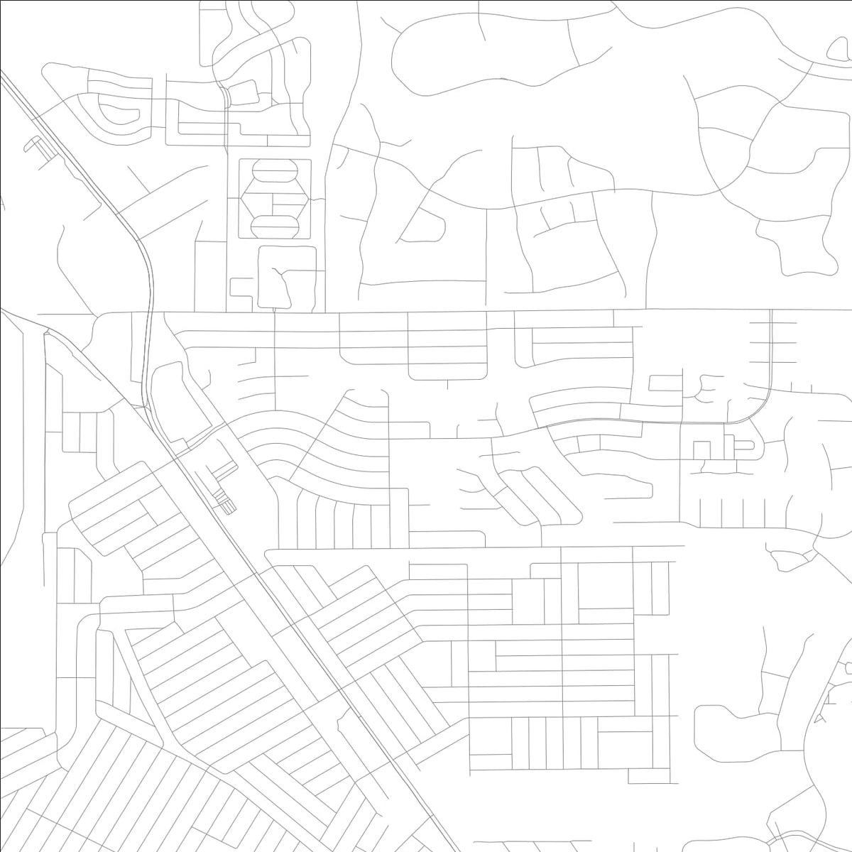 ROAD MAP OF VENICE GARDENS, FLORIDA BY MAPBAKES