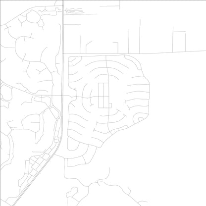 ROAD MAP OF VERONA WALK, FLORIDA BY MAPBAKES