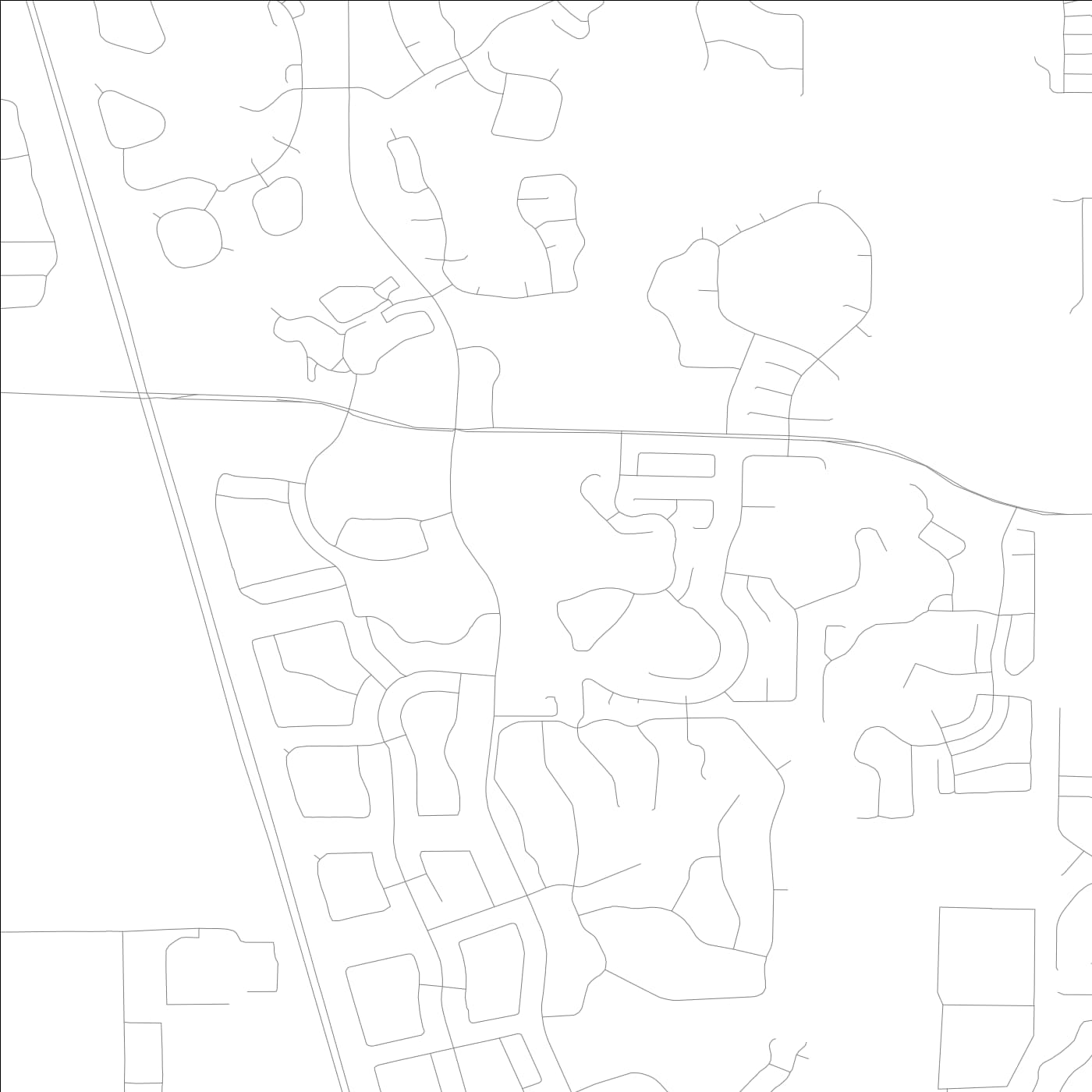 ROAD MAP OF VIERA EAST, FLORIDA BY MAPBAKES