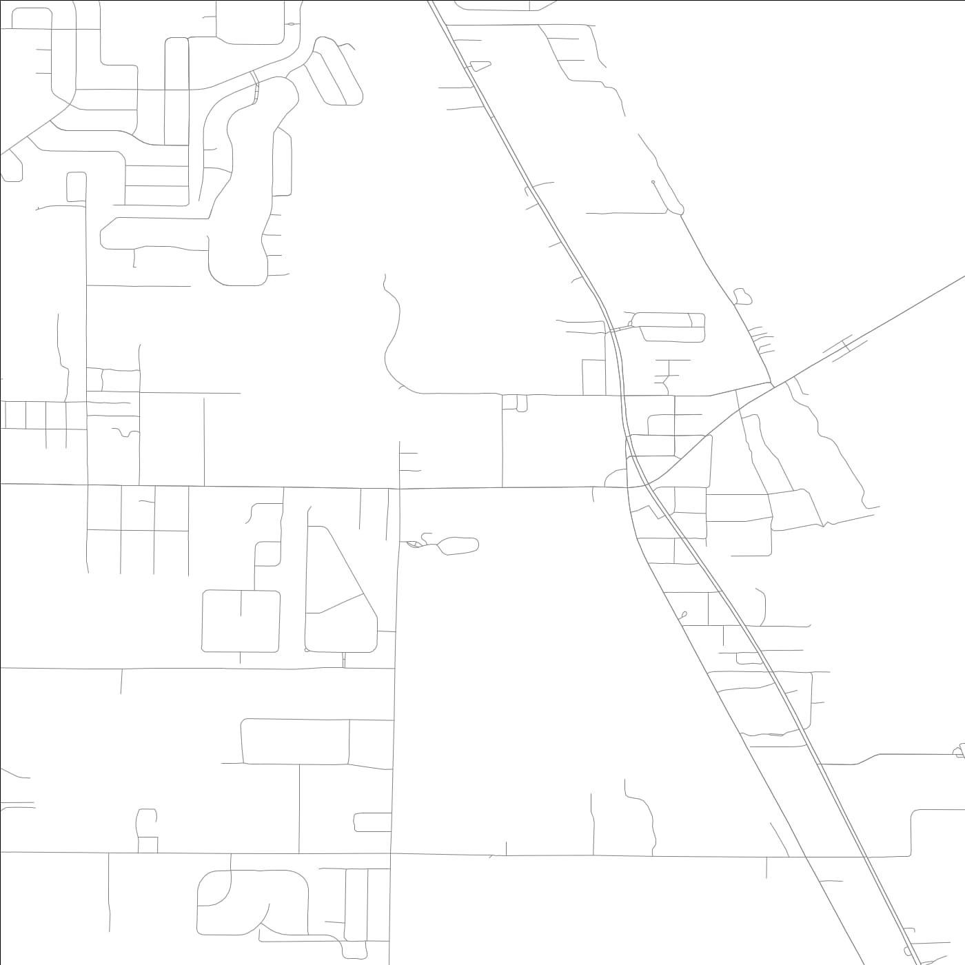 ROAD MAP OF WABASSO, FLORIDA BY MAPBAKES