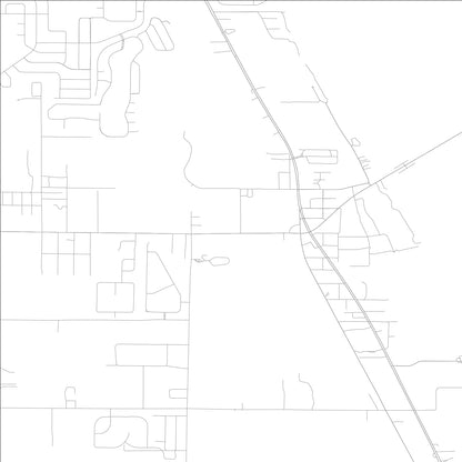 ROAD MAP OF WABASSO, FLORIDA BY MAPBAKES