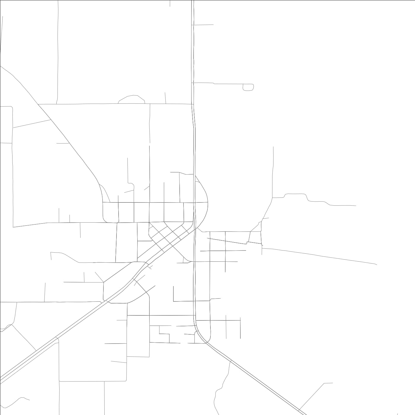 ROAD MAP OF WALDO, FLORIDA BY MAPBAKES