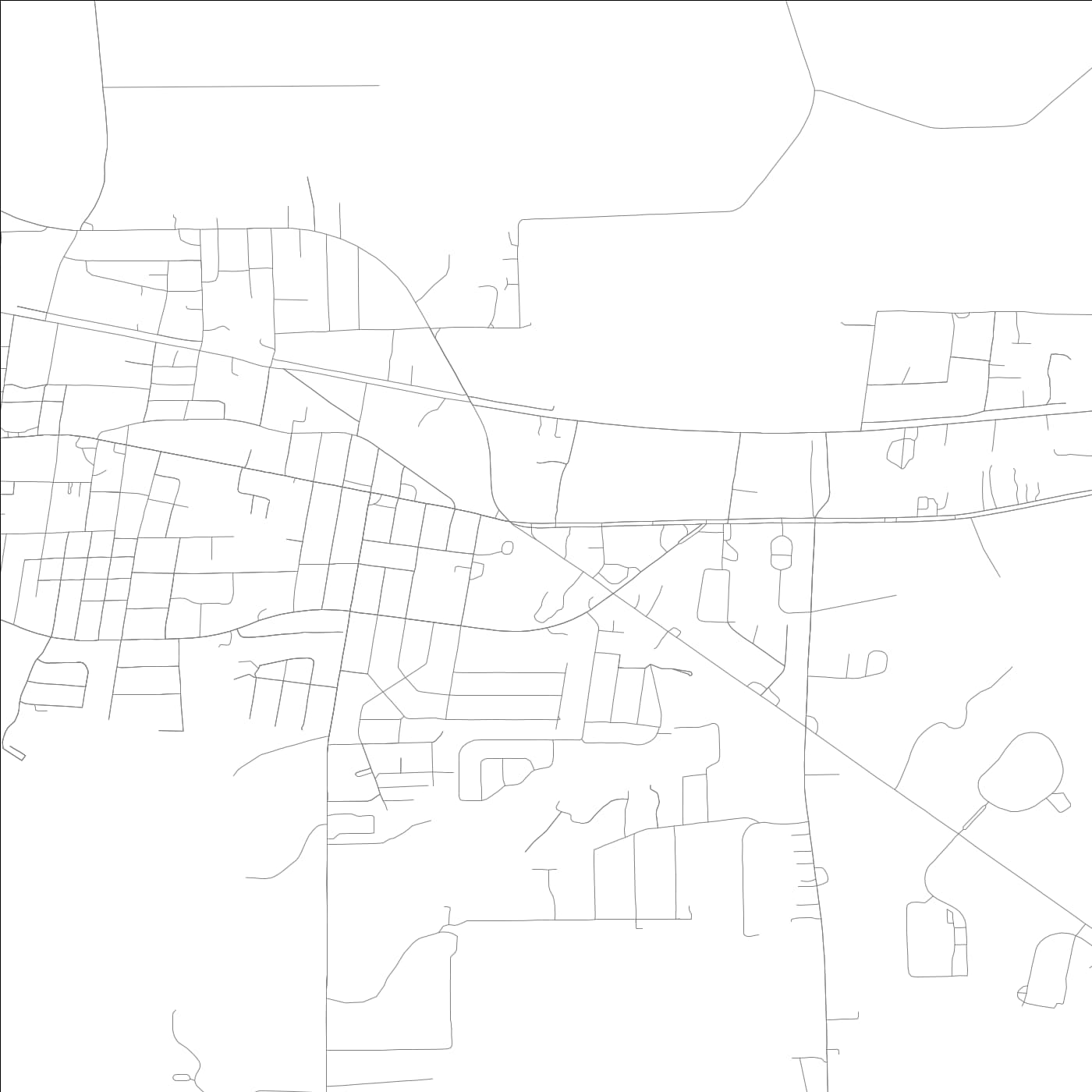 ROAD MAP OF WATERTOWN, FLORIDA BY MAPBAKES