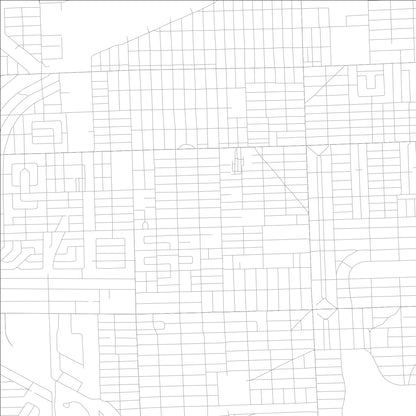 ROAD MAP OF WEST MIAMI, FLORIDA BY MAPBAKES