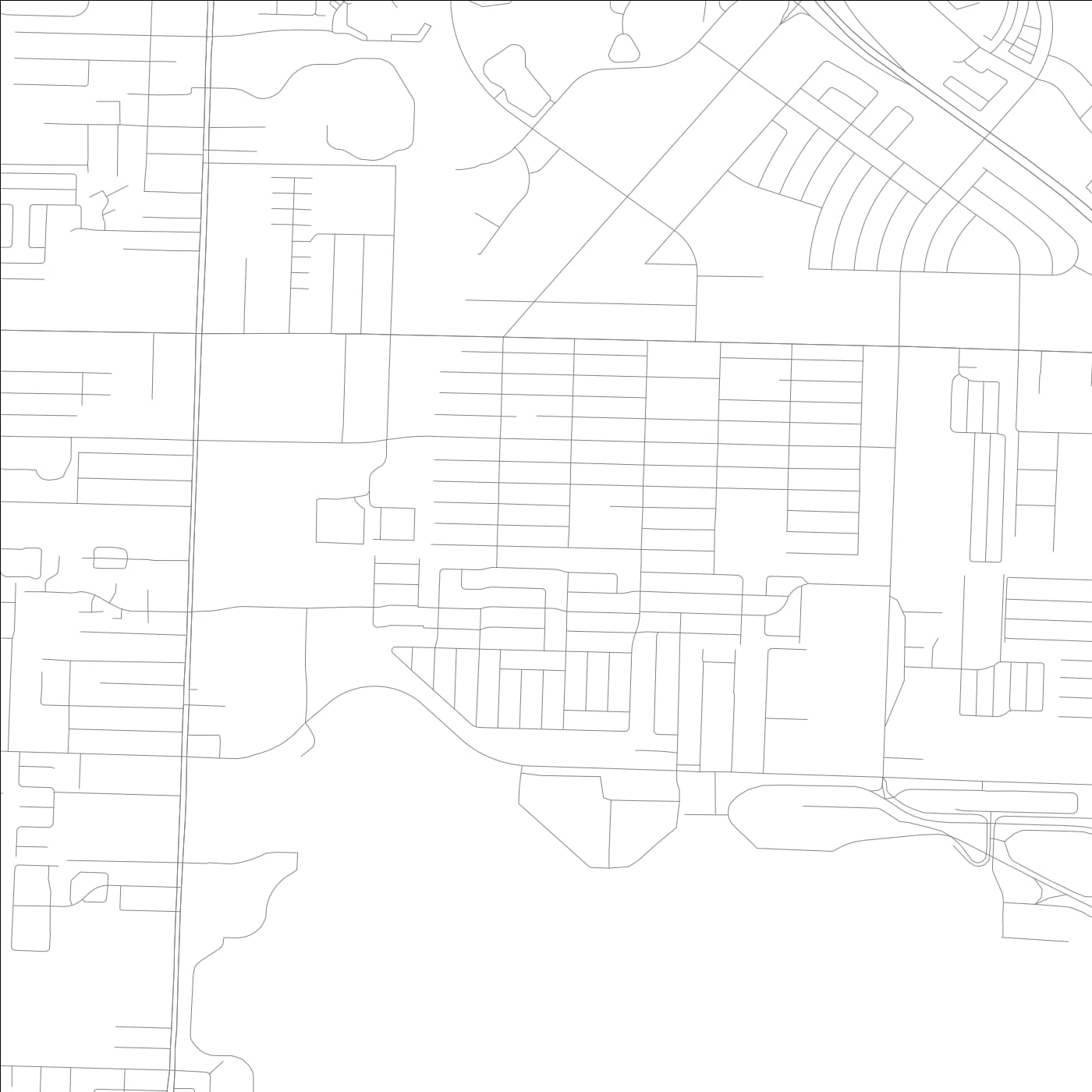 ROAD MAP OF WESTGATE, FLORIDA BY MAPBAKES