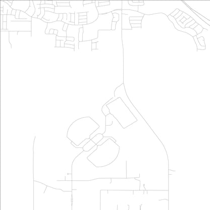 ROAD MAP OF WILDWOOD, FLORIDA BY MAPBAKES