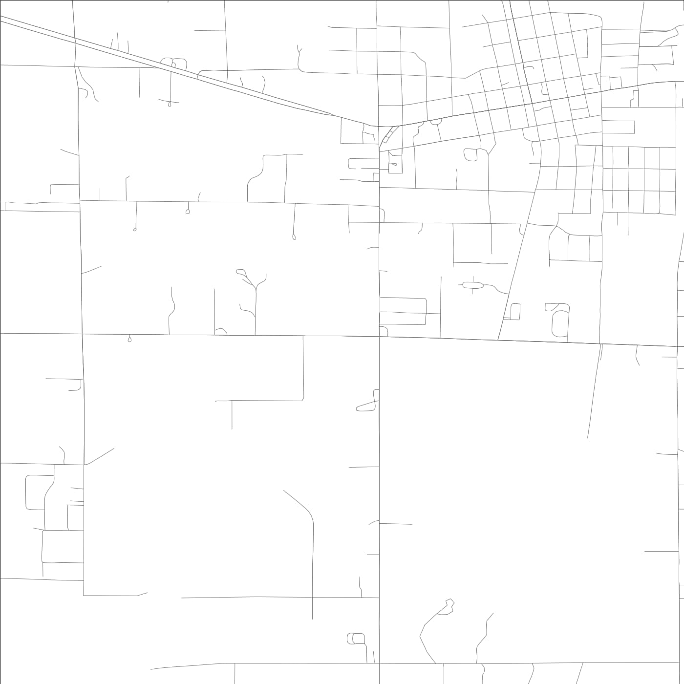 ROAD MAP OF WILLISTON, FLORIDA BY MAPBAKES