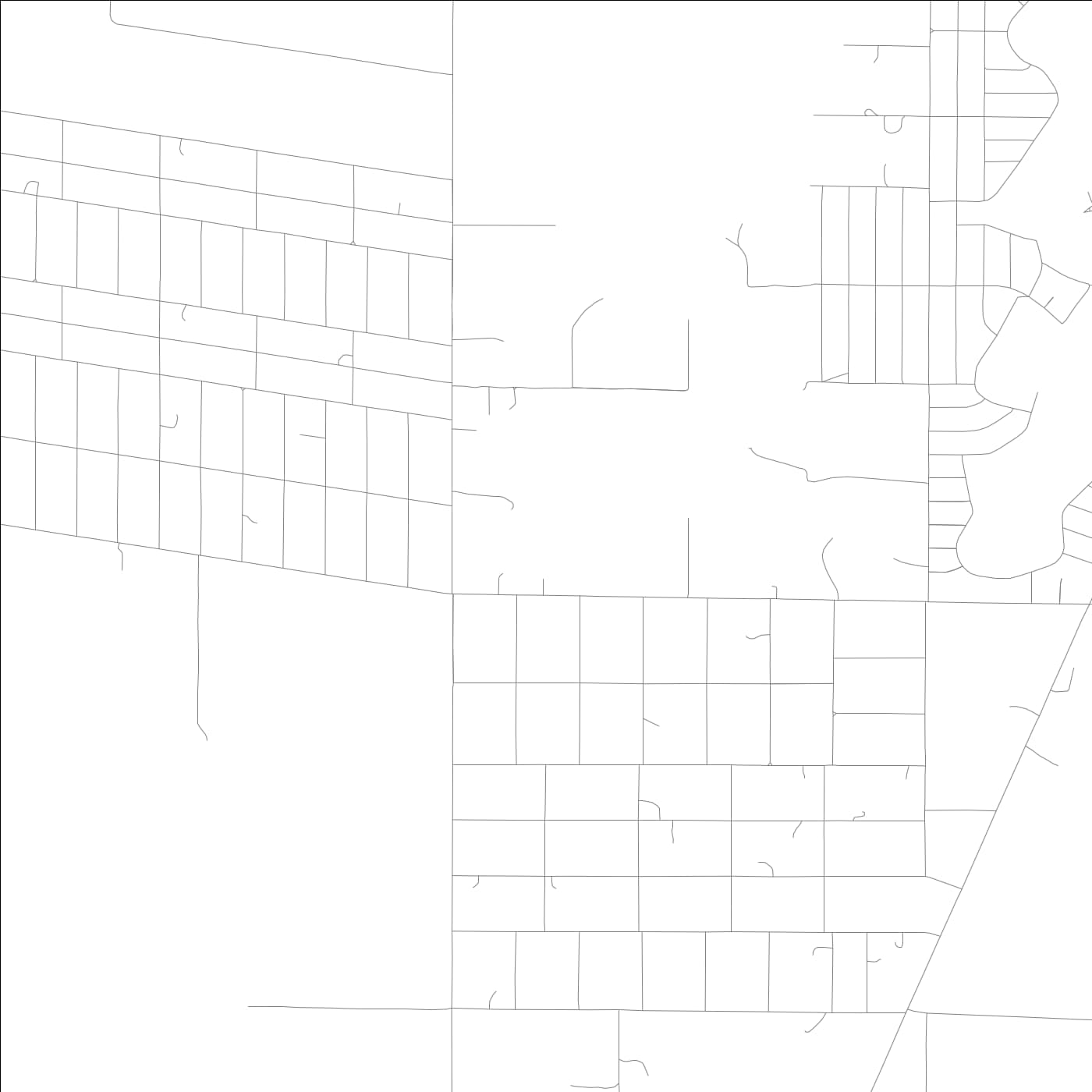 ROAD MAP OF WILLISTON HIGHLANDS, FLORIDA BY MAPBAKES