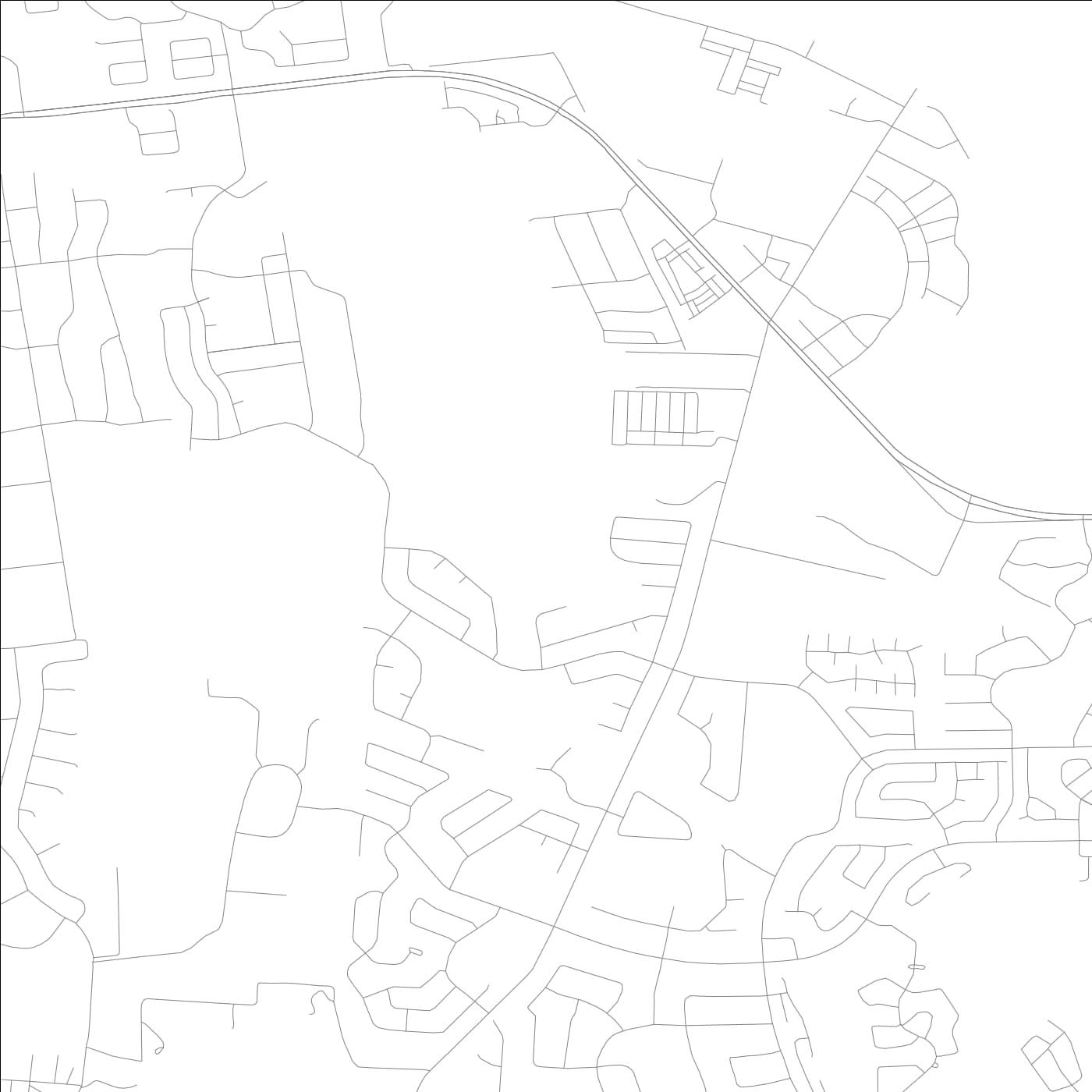 ROAD MAP OF WINTER SPRINGS, FLORIDA BY MAPBAKES