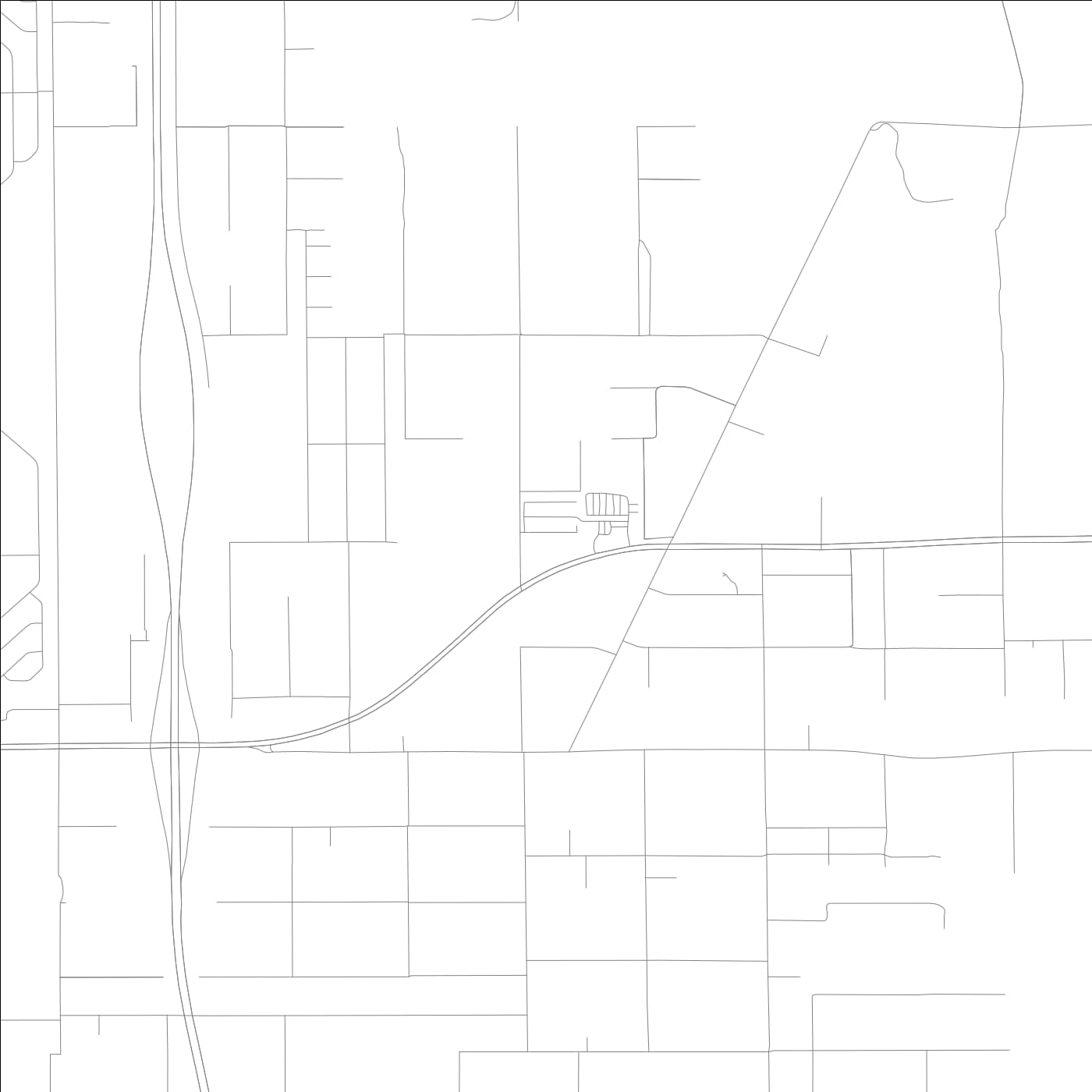 ROAD MAP OF WISCON, FLORIDA BY MAPBAKES