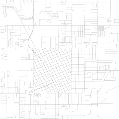 ROAD MAP OF ZEPHYRHILLS, FLORIDA BY MAPBAKES