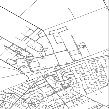 ROAD MAP OF ROLLESTON, NEW ZEALAND BY MAPBAKES