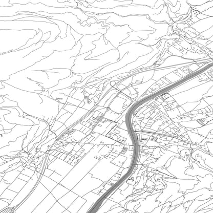 ROAD MAP OF SCHWAZ, AUSTRIA BY MAPBAKES