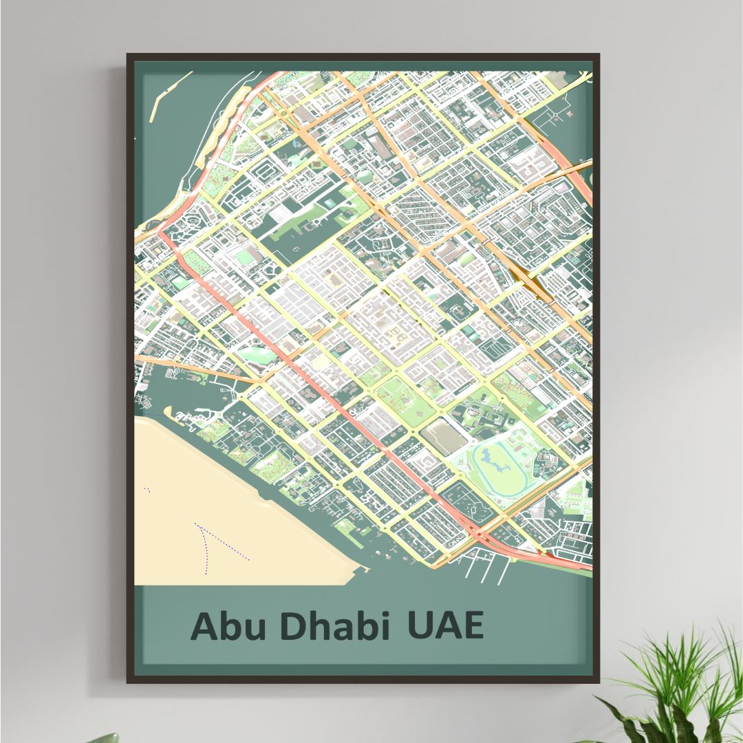  OF ABU DHABI BY MAPBAKES