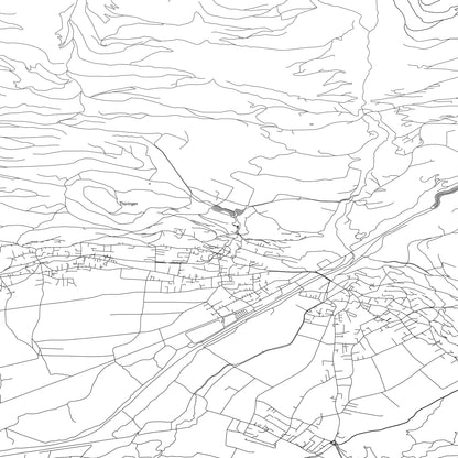 ROAD MAP OF THURINGEN, AUSTRIA BY MAPBAKES