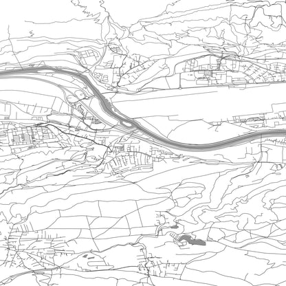 ROAD MAP OF VOLS, AUSTRIA BY MAPBAKES