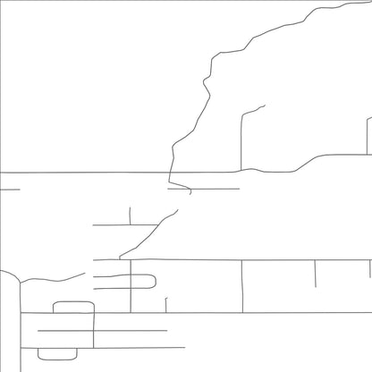 ROAD MAP OF STEVENS VILLAGE, ALASKA BY MAPBAKES