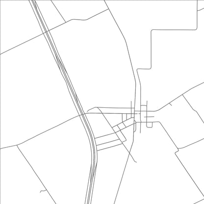 ROAD MAP OF ABBOTT, TEXAS BY MAPBAKES