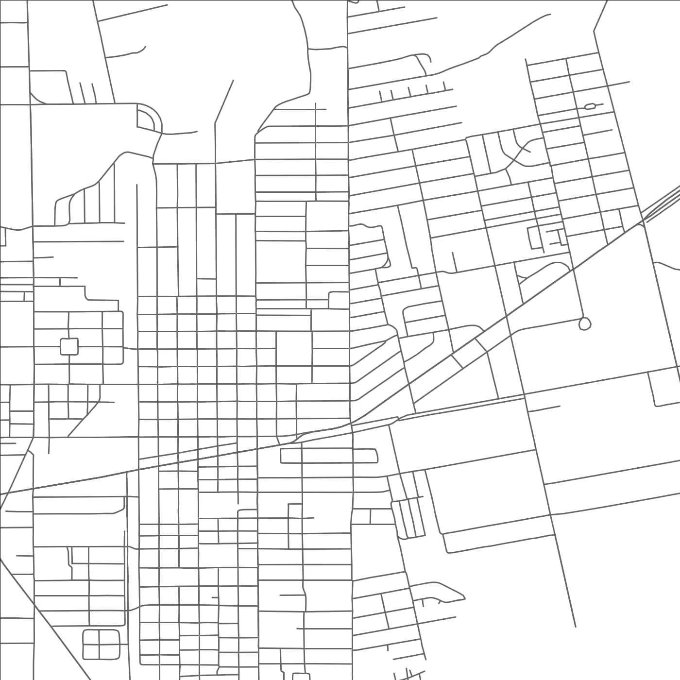 ROAD MAP OF ALICE, TEXAS BY MAPBAKES