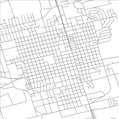 ROAD MAP OF ANDREWS, TEXAS BY MAPBAKES