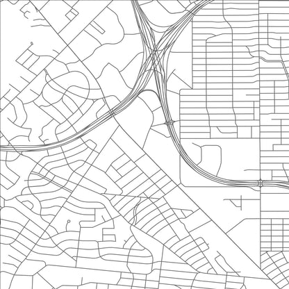 ROAD MAP OF BALCONES HEIGHTS, TEXAS BY MAPBAKES