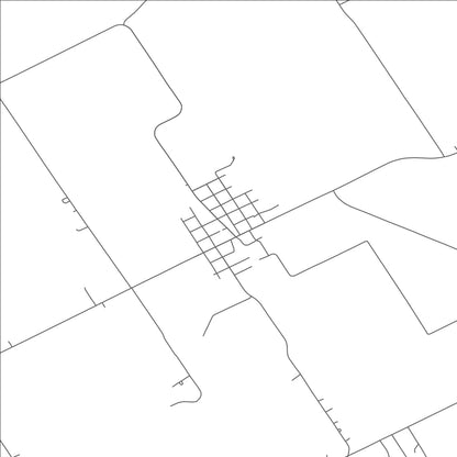 ROAD MAP OF BARDWELL, TEXAS BY MAPBAKES