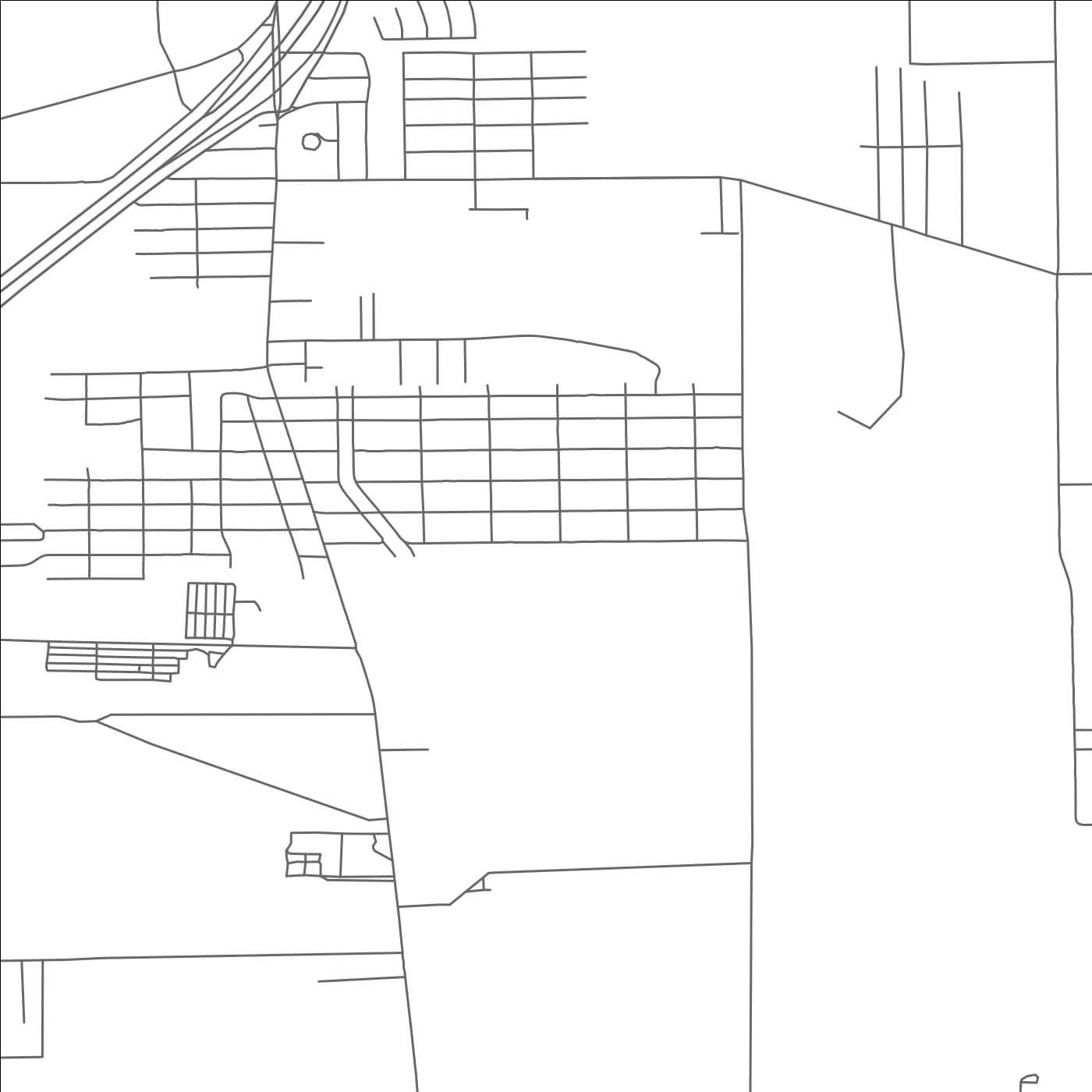 ROAD MAP OF BARRETT, TEXAS BY MAPBAKES