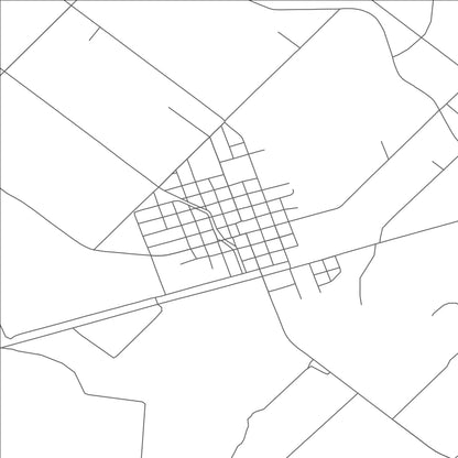 ROAD MAP OF BARSTOW, TEXAS BY MAPBAKES