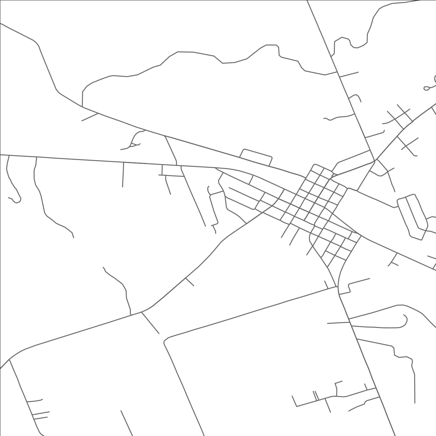 ROAD MAP OF BERTRAM, TEXAS BY MAPBAKES