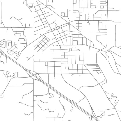 ROAD MAP OF BOERNE, TEXAS BY MAPBAKES