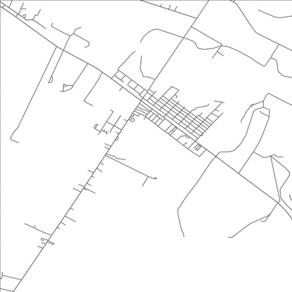 ROAD MAP OF BOLING, TEXAS BY MAPBAKES