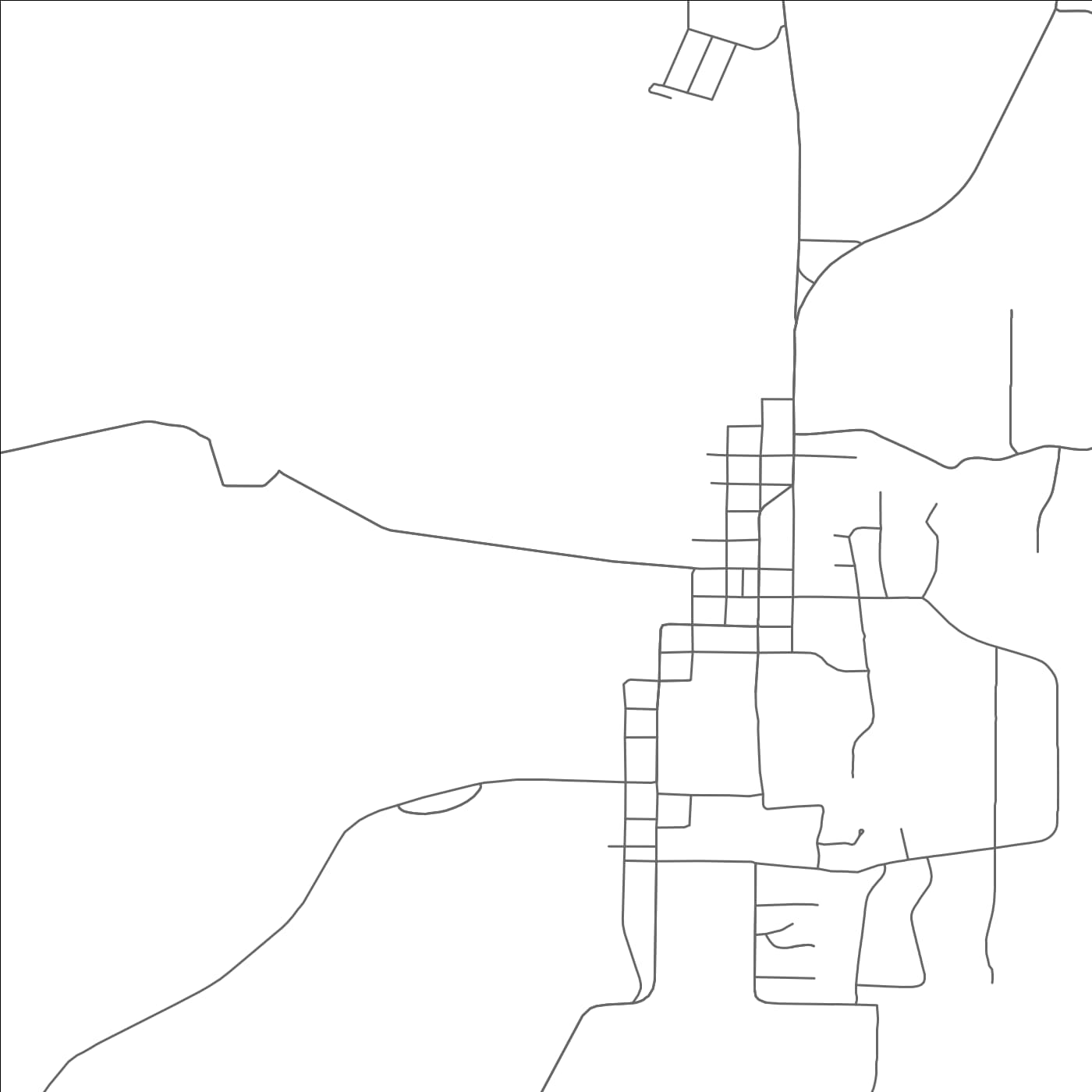 ROAD MAP OF BUFFALO GAP, TEXAS BY MAPBAKES