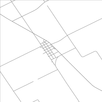 ROAD MAP OF BYNUM, TEXAS BY MAPBAKES