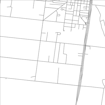 ROAD MAP OF CANTU ADDITION, TEXAS BY MAPBAKES