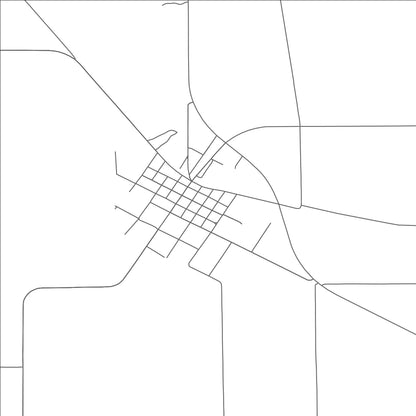 ROAD MAP OF CARBON, TEXAS BY MAPBAKES