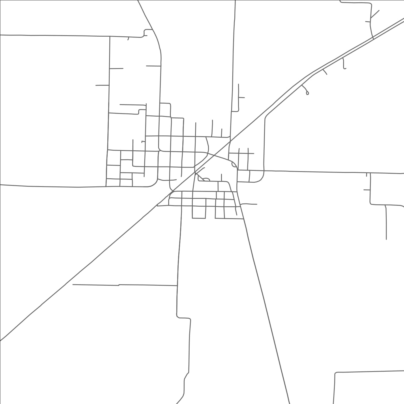 ROAD MAP OF CELESTE, TEXAS BY MAPBAKES