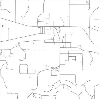 ROAD MAP OF CENTER POINT, TEXAS BY MAPBAKES