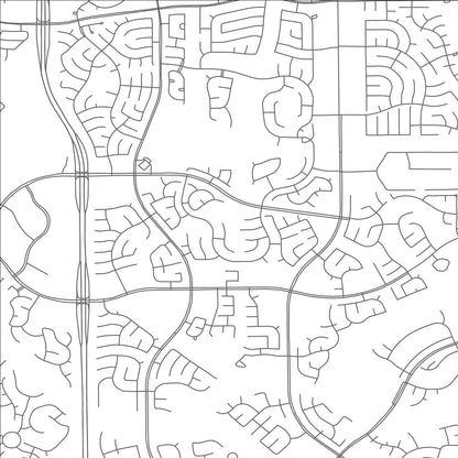 ROAD MAP OF CINCO RANCH, TEXAS BY MAPBAKES